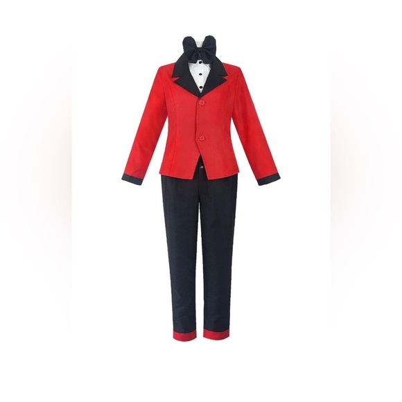 CharlieMorningstarSuitHazbinHotel🏨CosplayHellPrincess👑CharlieOutfitBlazerSz 3X - Picture 8 of 12